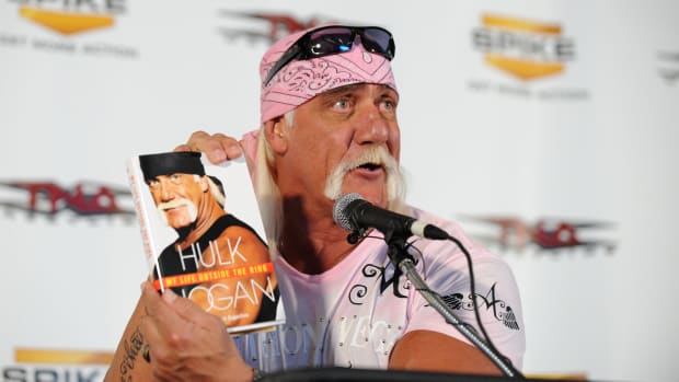 Hulk Hogan book presser